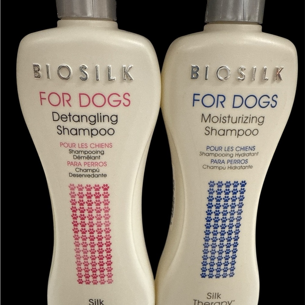 Biosilk Cream Detangling and Moisturizing Shampoo for Dogs